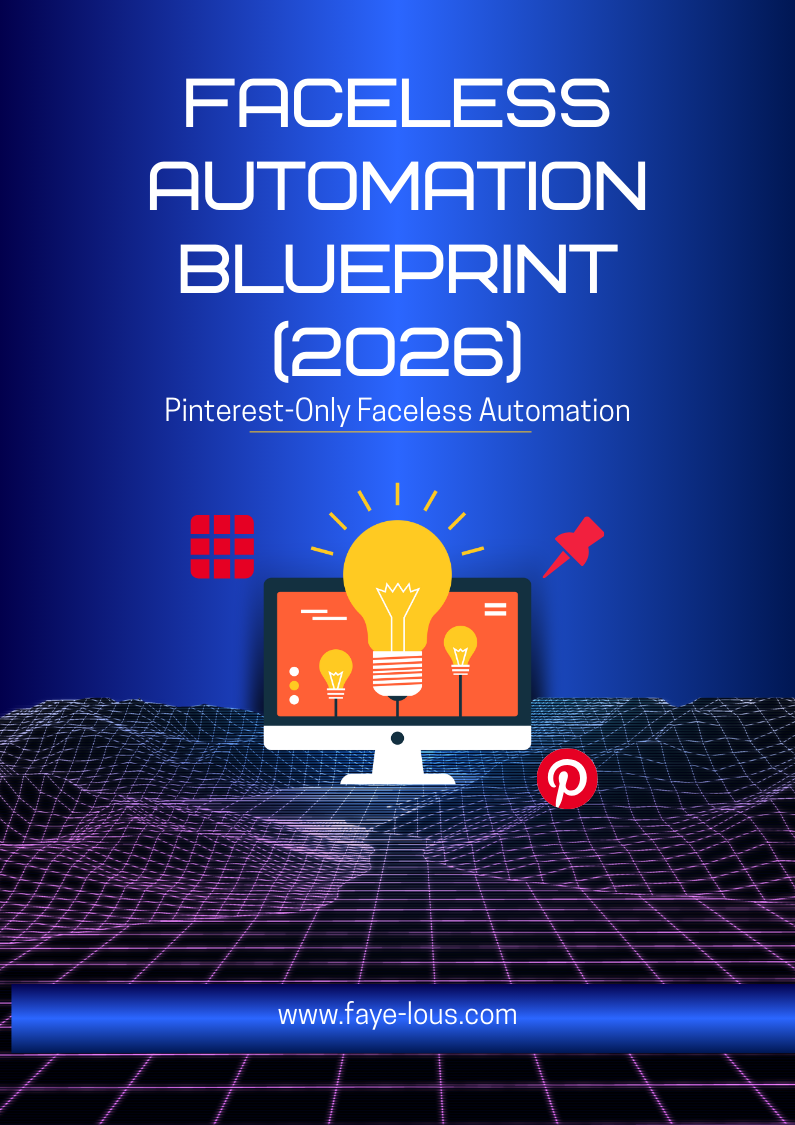 📌 Pinterest Keyword Blueprint: Faceless Automation (2026)